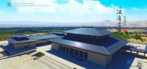敦煌文博會(huì)場館明信片驚艷亮相，建筑之美定格方寸間